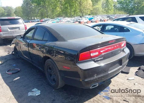 2011 Dodge Charger Police из США, поврежденный, VIN 2B3CL1CG8BH556463